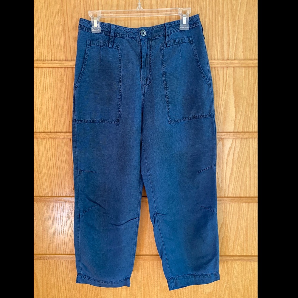 Anthropologie, Size 4, worn-in fabric pants